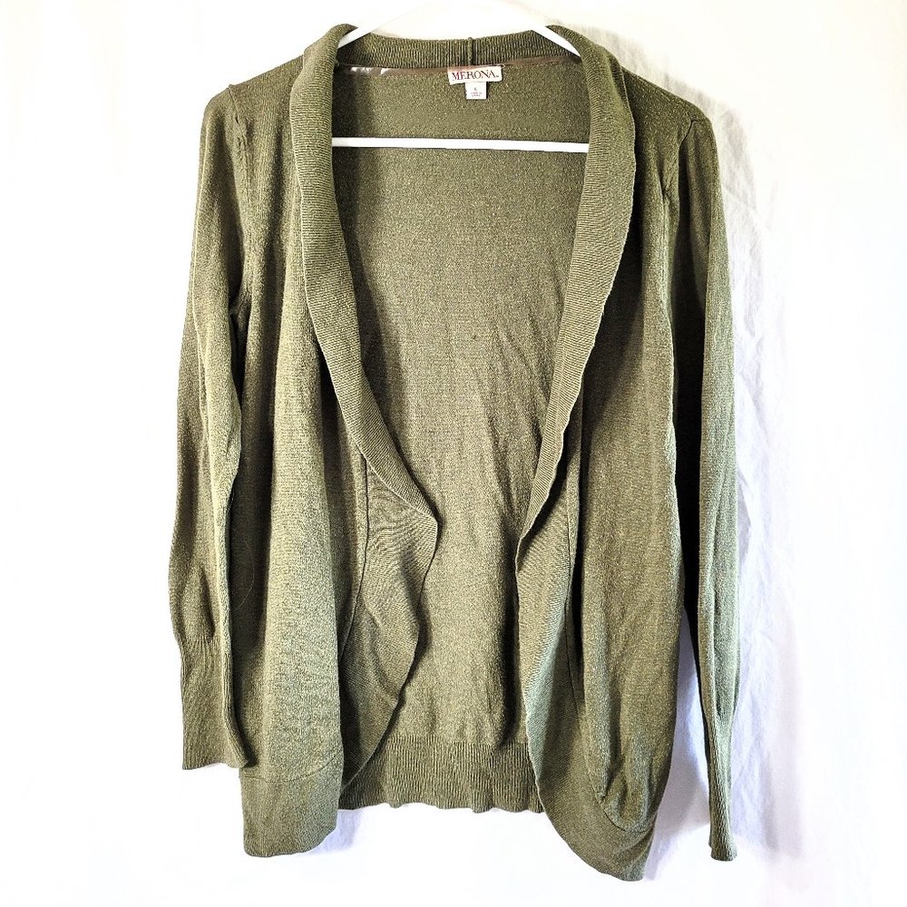 3/$20 Merona Olive Green Cardigan